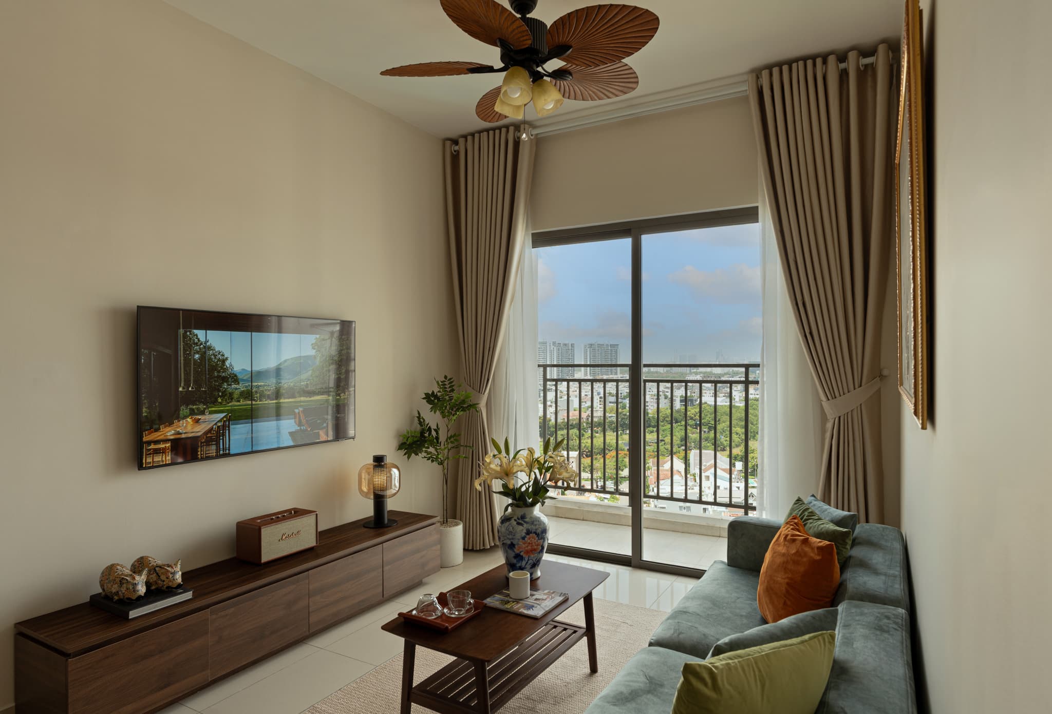 Earthy Tune • Saigon River Glow | 1BR